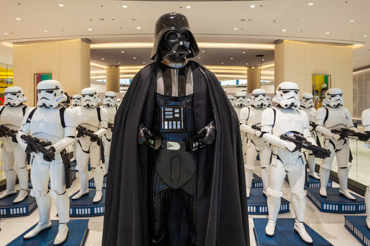 Star Wars characters, Dubai Mall