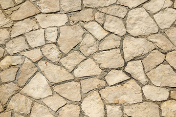 White stone floor texture and seamless background.