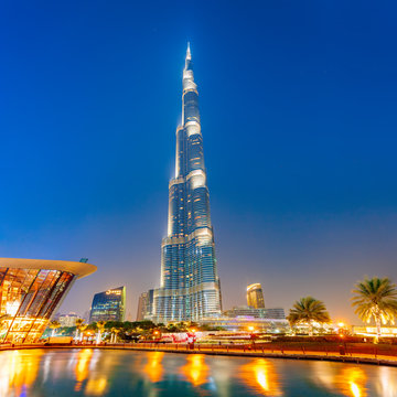 Burj Khalifa Tower In Dubai