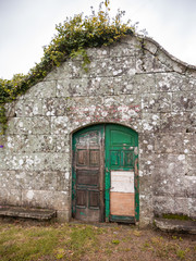 entrance to an old cemetery
