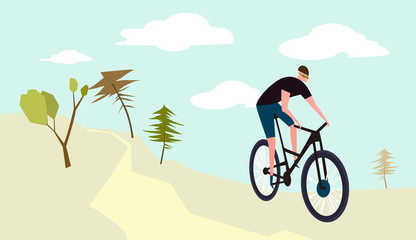Mountain bicycle image