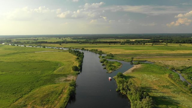 Untere Havel aus der Vogelperspektive