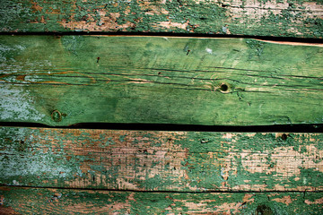 Texture of old craced paint board.