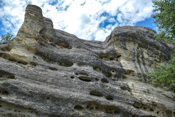 rocks in the mountains