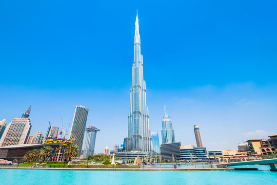 Burj Khalifa tower in Dubai
