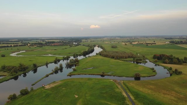 Untere Havel aus der Vogelperspektive