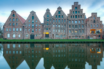 Fototapeta premium Alter Salzspeicher in Lübeck