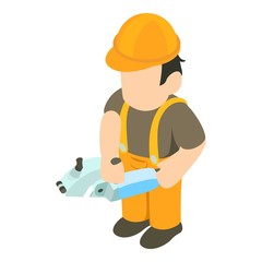 Joiner icon. Isometric illustration of joiner vector icon for web