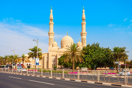 Jumeirah Mosque In Dubai, UAE