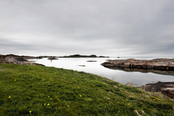 Fototapeta na wymiar coast of norway