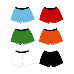 boxing shorts different color set