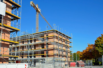 Baustelle für Neue Wohnungen, Friedberg