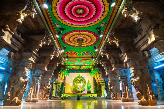 Thousand pillar hall, Meenakshi Temple