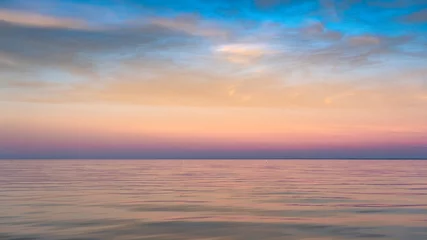 Foto op Plexiglas Peaceful serenity in calm pastel waters © Impassioned Images