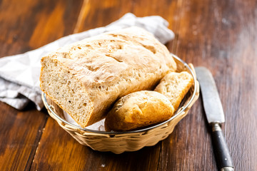 Homemade bread - tasty and healthy - without any enhancers