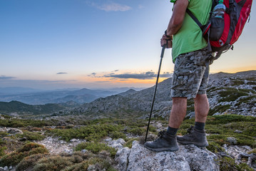 from the top of the mountain