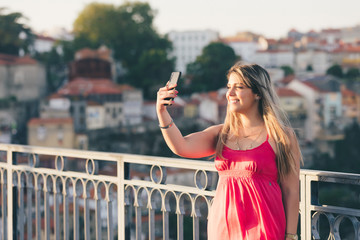 Young enjoying the city of Porto - Portugal