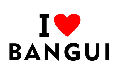 Bangui city Central African Republic