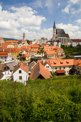 Obraz premium Historic centre of Cesky Krumlov, Czech republic