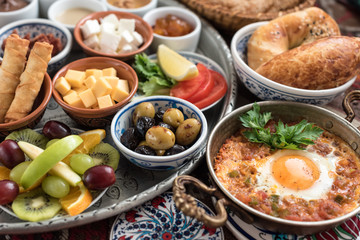 Traditional Turkish Breakfast, Kahvalti