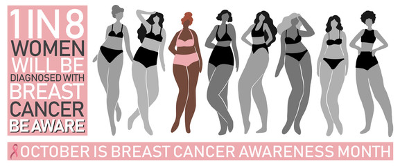 Breast cancer awareness banner - 296416751