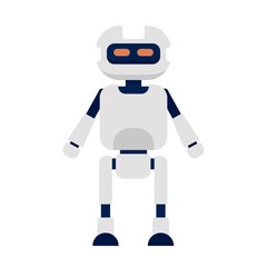 Humanoid icon. Flat illustration of humanoid vector icon for web design