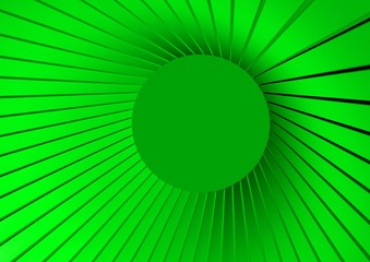 Green modern geometrical abstract background