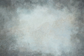 Obraz na płótnie Canvas Blue painted canvas or muslin fabric cloth studio backdrop