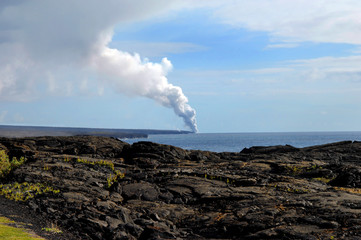 Fototapeta na wymiar Big Island Kilauea Volcano