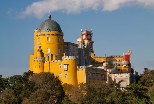 Pal&aacute;cio Nacional da Pena ( National Palace of Pena), Sintra, Portugal.