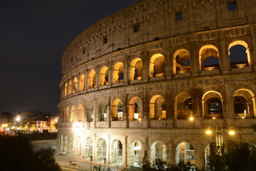 Fototapeta na wymiar colosseum in rome