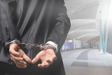 Arrest bound bracelet bribe bribery business businessman