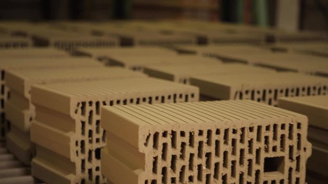 Factory transporting complex is relocating bricks