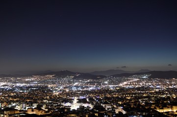 Obraz premium city at night