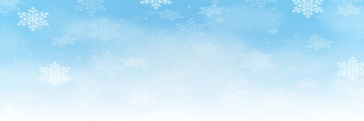 Fototapeta na wymiar Christmas background backgrounds copyspace copy space pattern banner border winter decoration snow snowflakes