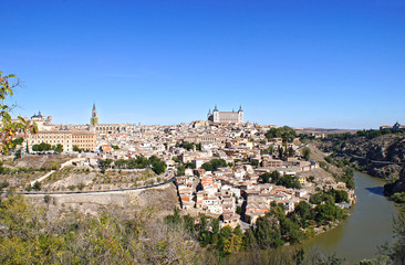 Fototapeta na wymiar Toledo city in Castilla y la Mancha Spain