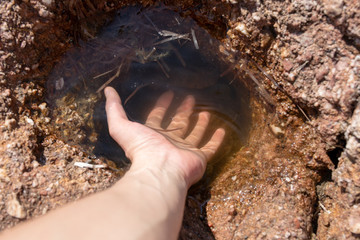 Wunderschöne Elegante Frau in Italien