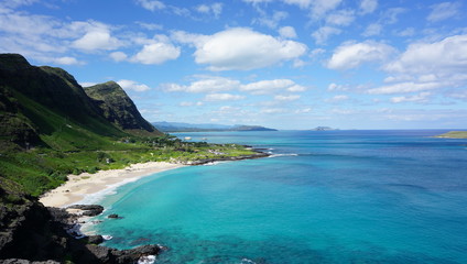 Fototapeta na wymiar Oahu, Maui, Kauai und Big Island... Hawaii pur!!