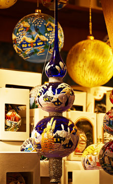  Traditional italian handmade christmas decorations. 