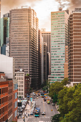 Fototapeta premium Shot from the Brooklyn Bridge.