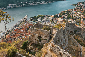 view of Kotor bay