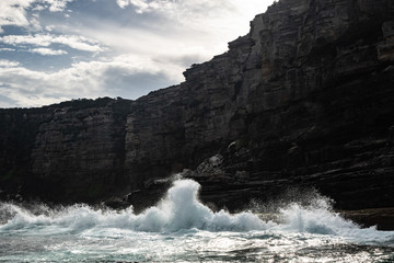 Scenic rock cliff #1