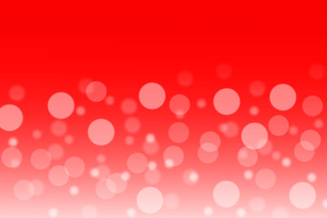 blurred light bokeh round pattern in charming red background