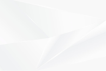 White triangle shape background