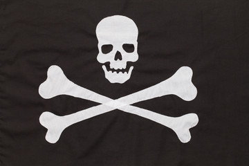 Flat Pirate Flag