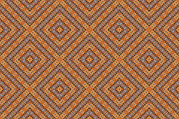 Textured pattern of an African fabric, orange color