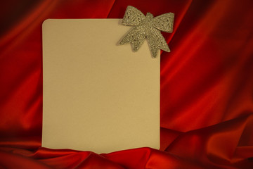 fiery-red background for congratulations on Christmas and New Year