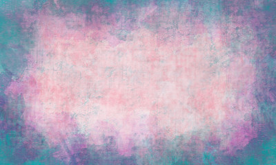 A Canvas Texture Border Digital Background