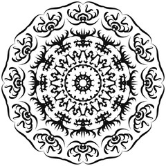 Mandala. Decorative vector element