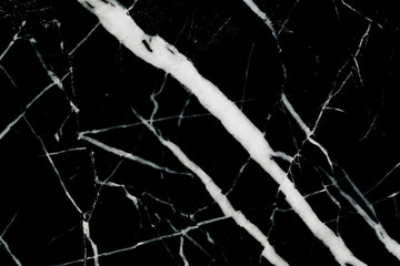 Black marble texture stone background.